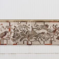 Sgraffito "Tiere und Pflanzen des Laaerberges"