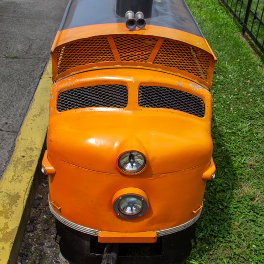 1964 New York World's Fair riding train