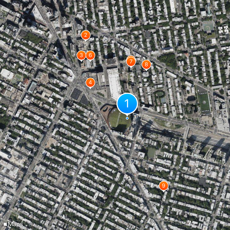 Barclays Center Karte