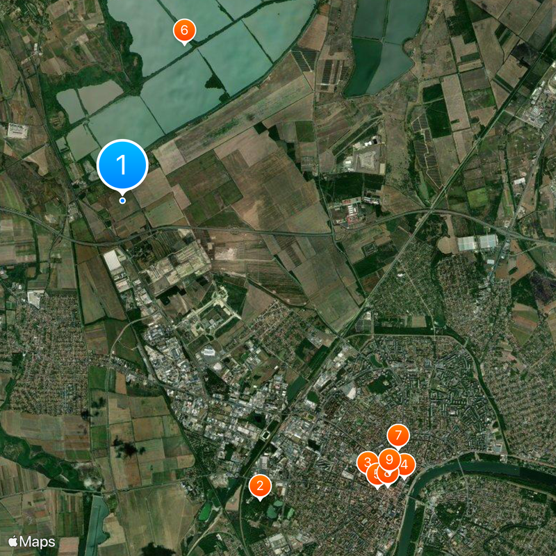 Hongaarse grens barriere Kaart