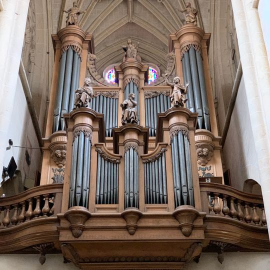 Orgue de tribune de la collégiale Notre-Dame des Marais