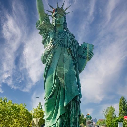 Statue of Liberty in Colmar