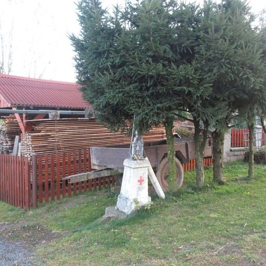 Kříž v Milavčích u silnice