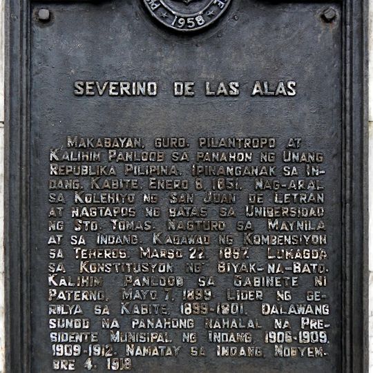 Severino de las Alas historical marker