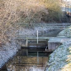 Schütz am Grabendurchlass Buschau