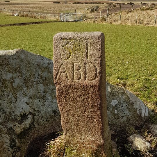 Boundary Marker 31,  Wynford, Aberdeen,