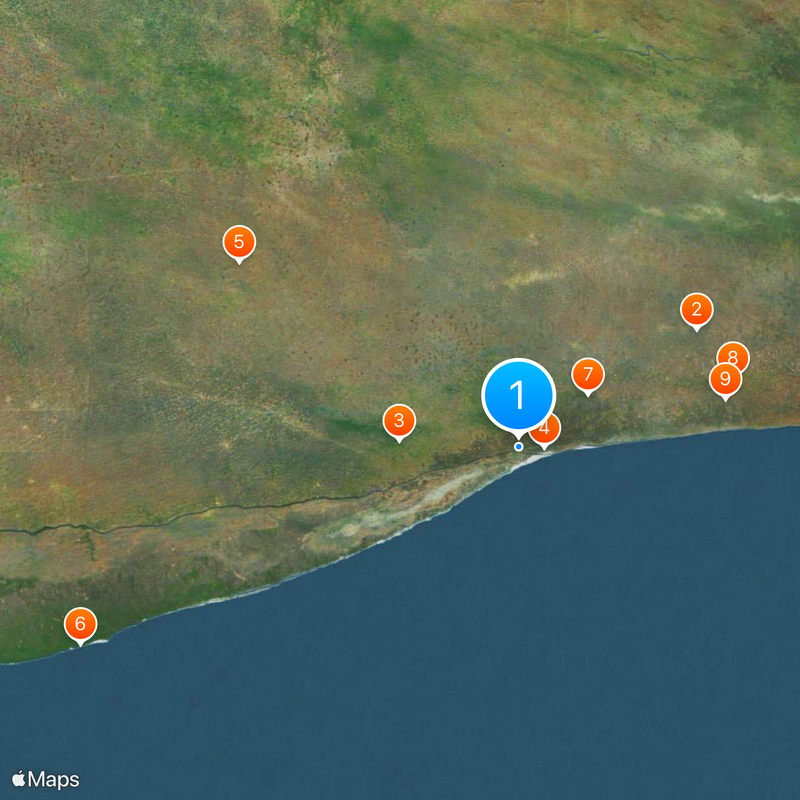 Eucla Map