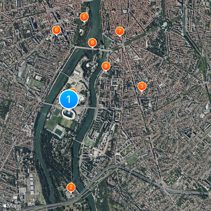 Stadium Municipal Map