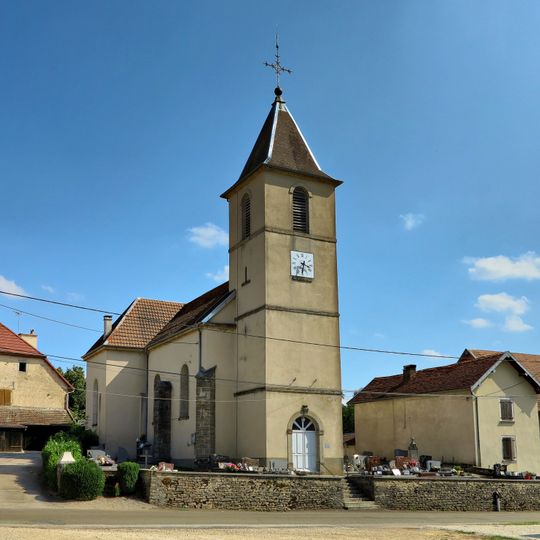 Église Sainte-Barbe de Vernois-lès-Belvoir