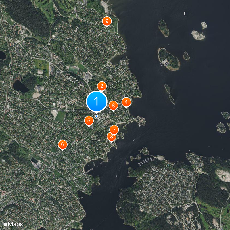 Djursholm Map