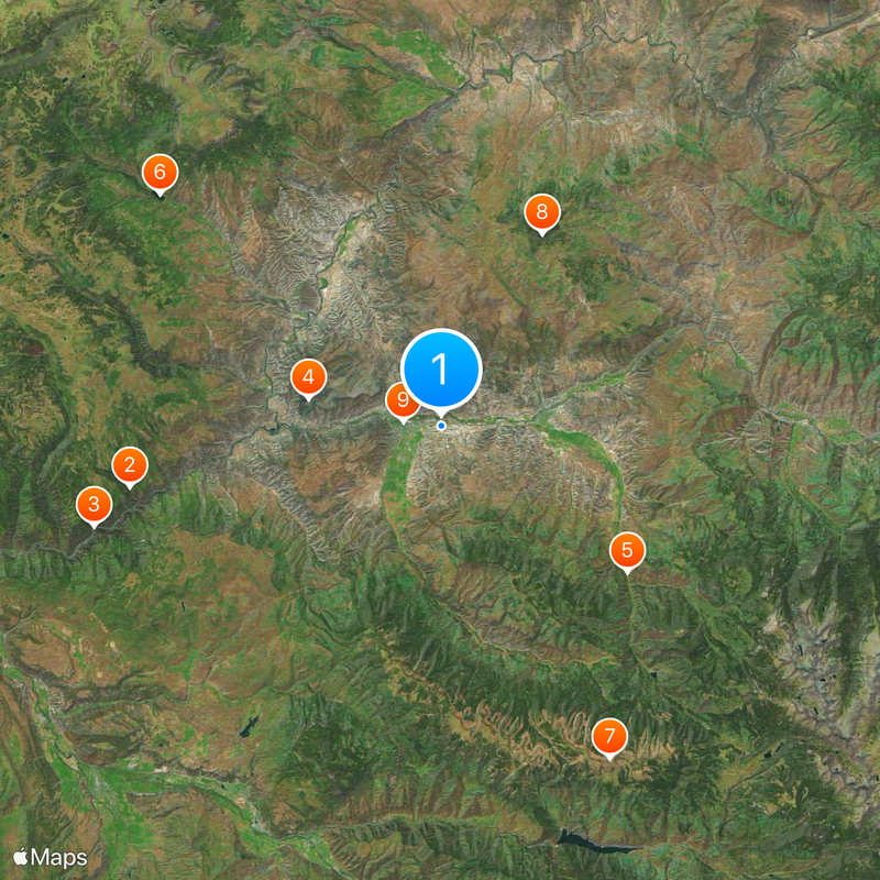 Eagle County Regional Airport Map
