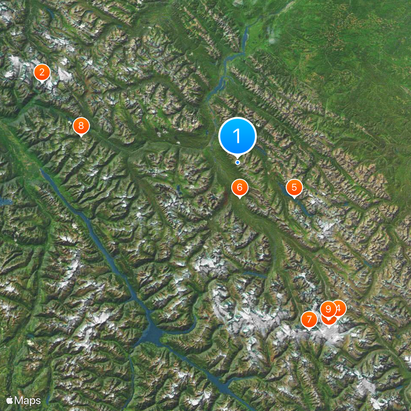 Jasper National Park Map