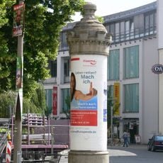 Litfaßsäule An der Frauenkirche