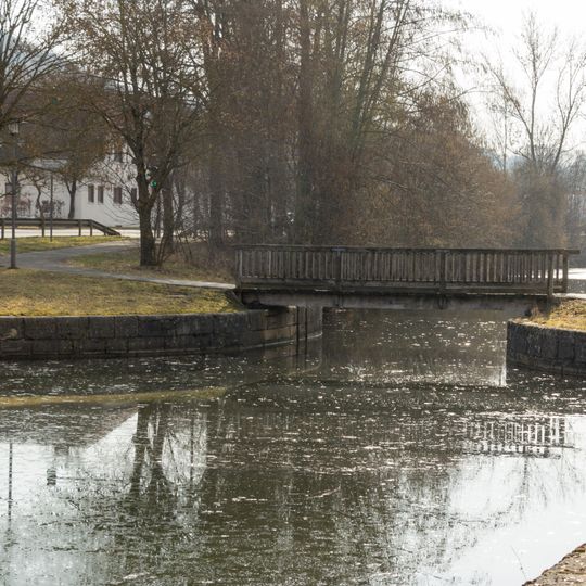 Brücke an der Lände in Berching