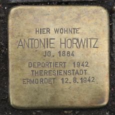 Stolperstein dedicated to Antonie Horwitz