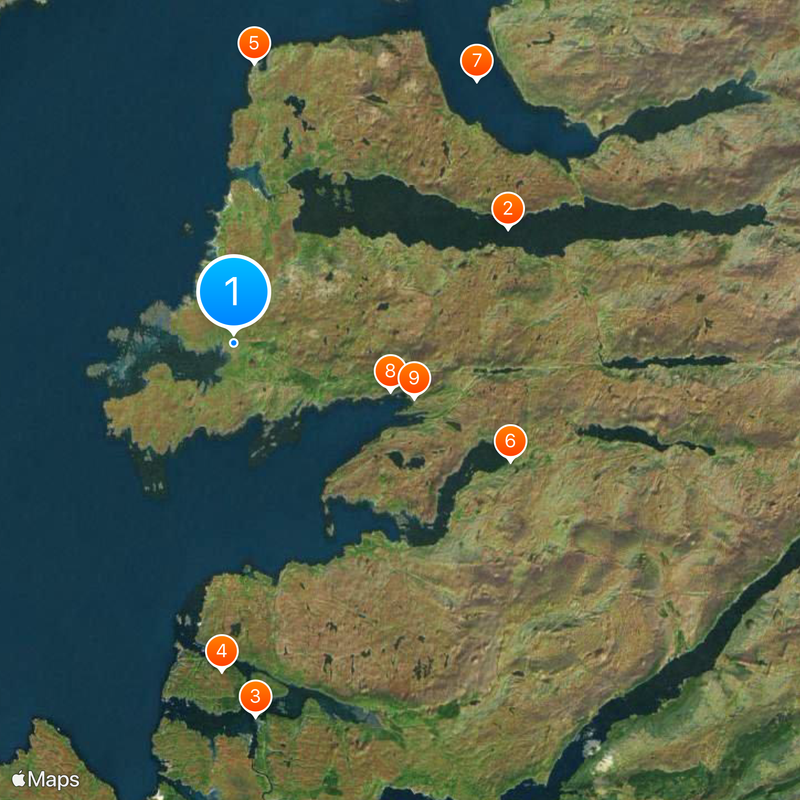Arisaig Map