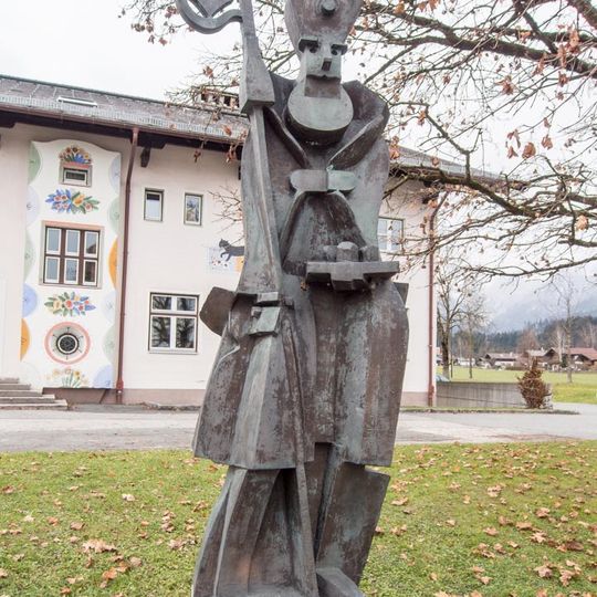 Bronzestatue hl. Nikolaus
