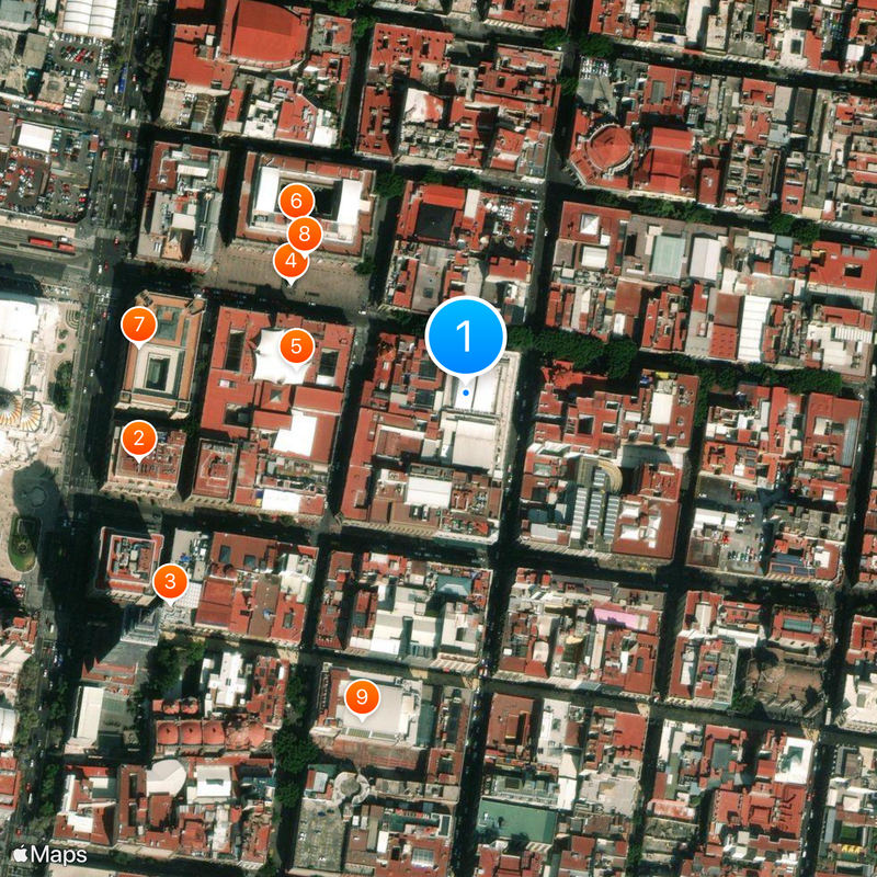 Interactive Museum of Economics Map