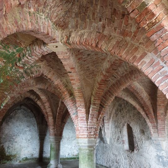 Medieval undercroft known as the Guildhall