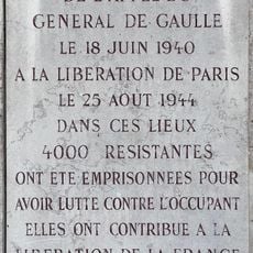 Commemorative plaque