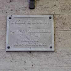 Commemorative plaque