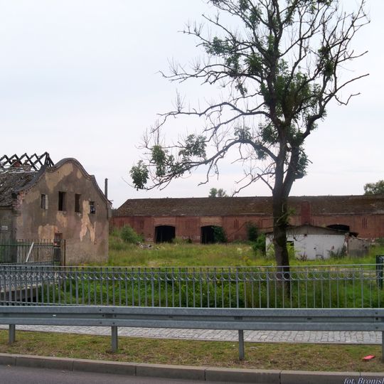 Kuźnia w zespole folwarku w Karlinie