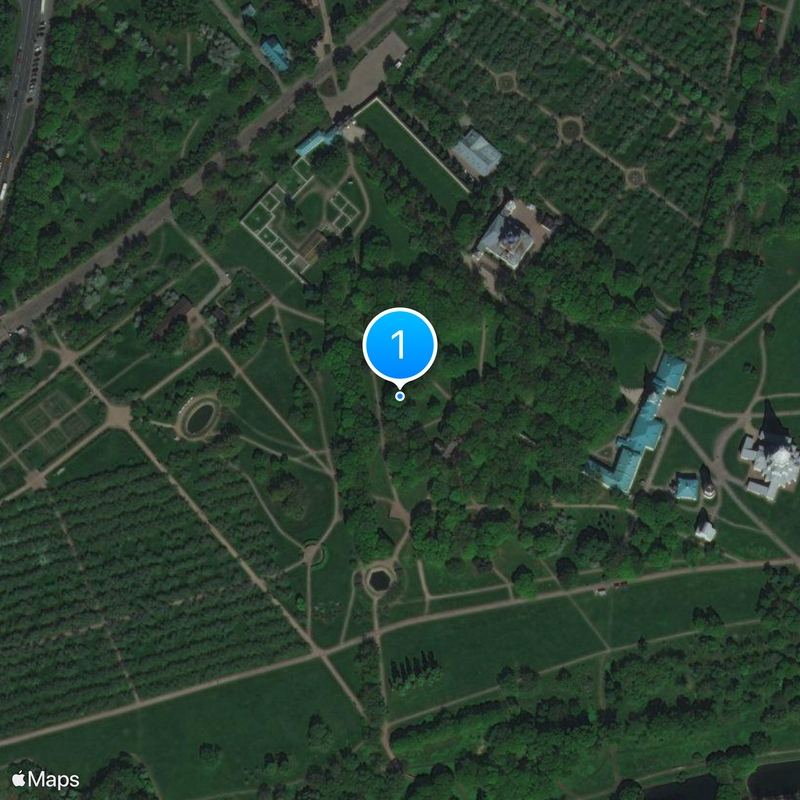 Kolomenskoye Map