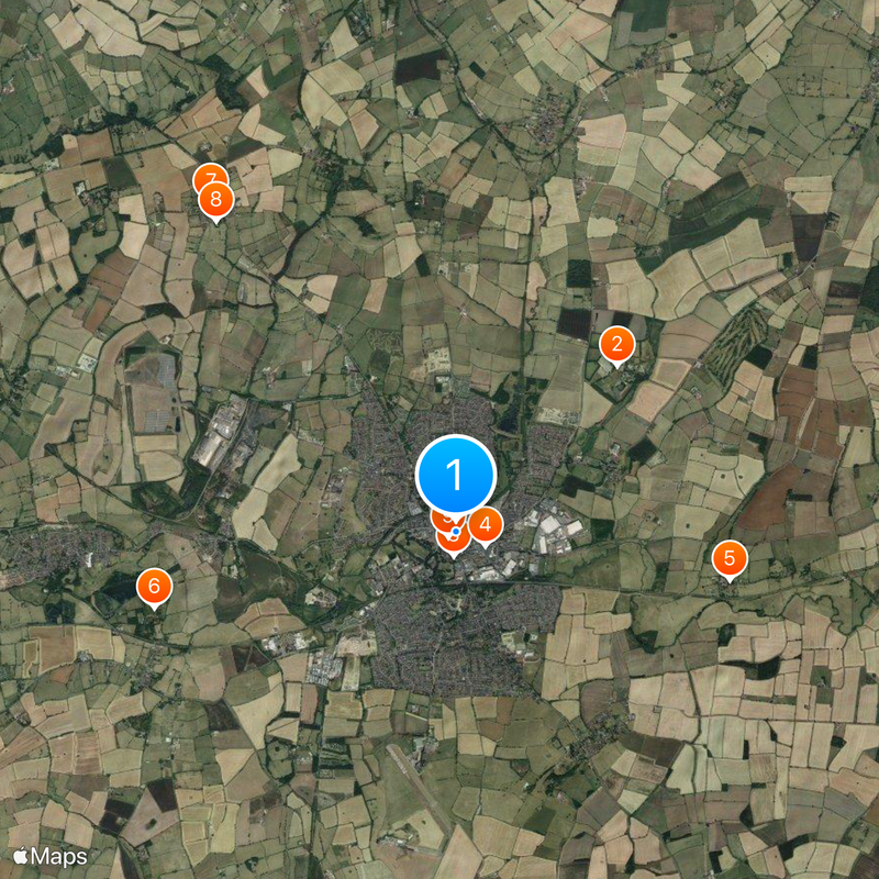 Melton Mowbray Map