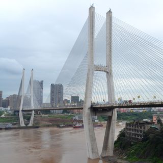Yibin Yangtze River bridge