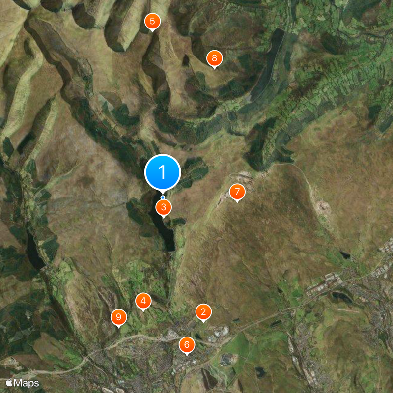 Glamorgan-Central Carte