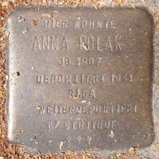 Stolperstein dedicated to Anna Polak