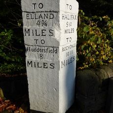 Milestone Opposite The Golden Lion Inn