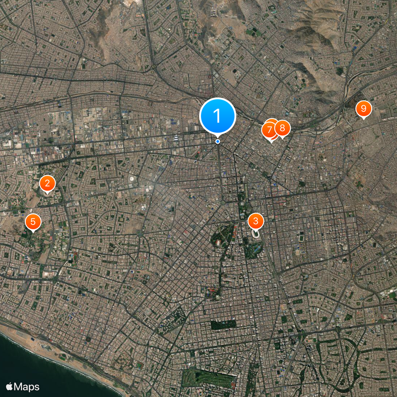 Distrito de Lima Mapa