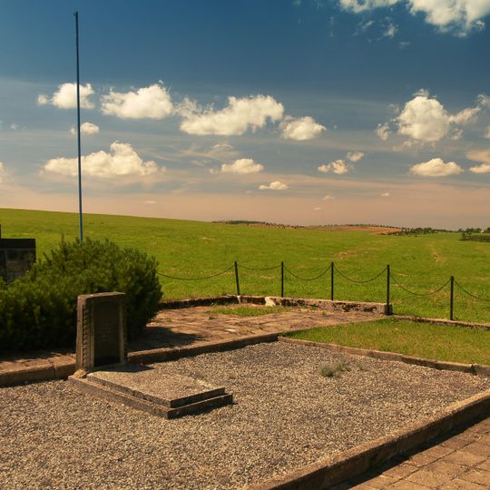 Pomník padlému rudoarmějci severně od Fojtovic