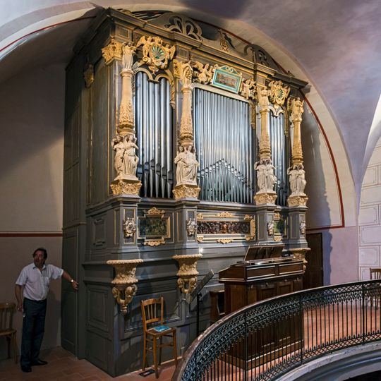 Orgue de tribune de l'église Saint-Louis de Bédarieux