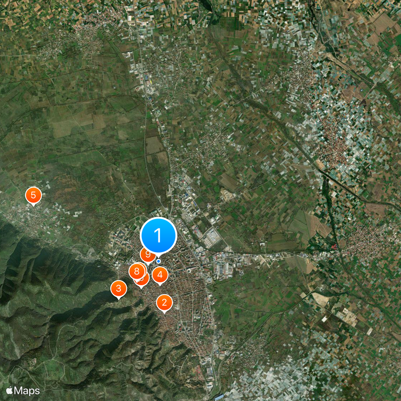 Strumica Map