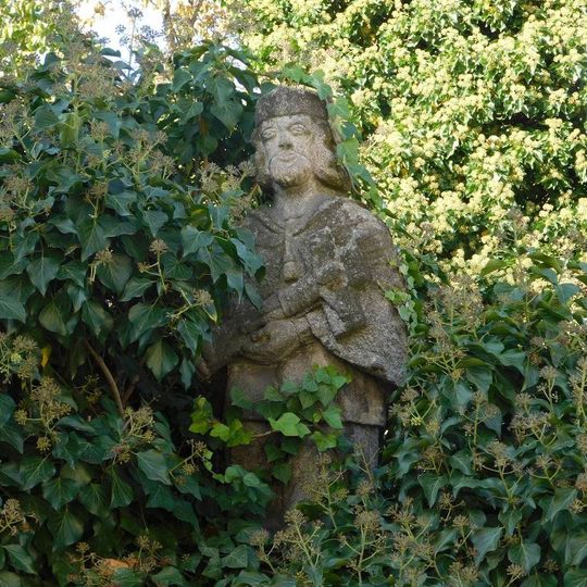 Socha svatého Jana Nepomuckého v Černínské ulici v Praze