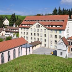 Former cotton spinning mill Neuthal with annexes and factory owner's villa