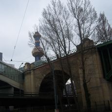 Ehem. Stadtbahn – Teilbereich der heutigen U6 in der KG Alsergrund (Heiligenstädter Ast und Teil des Verbindungsbogens)