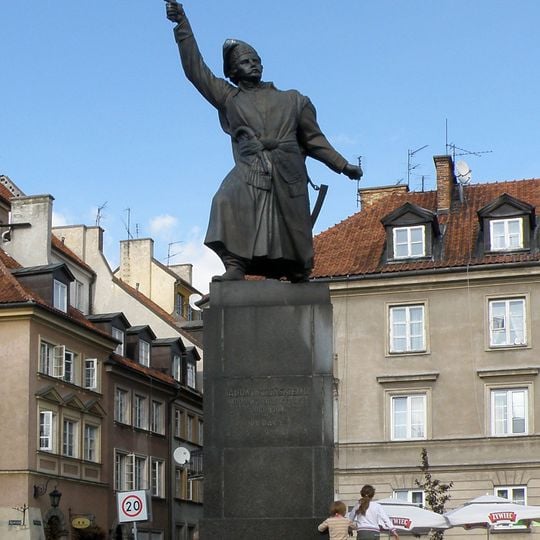 Jan Kiliński Monument in Warsaw