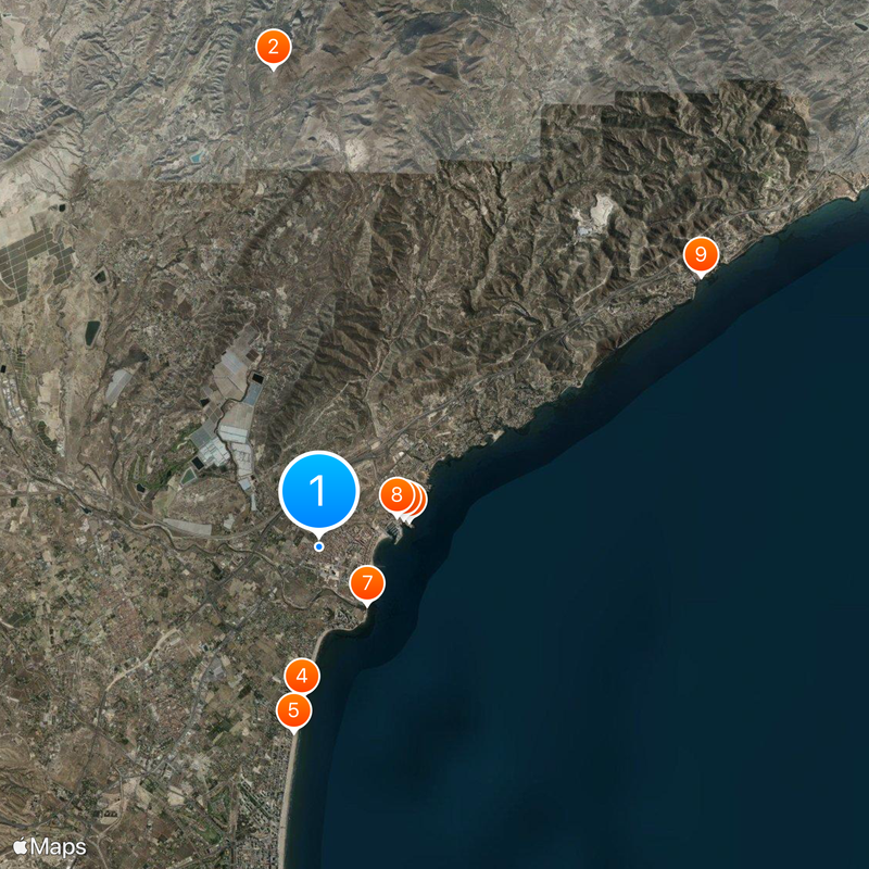 El Campello Map