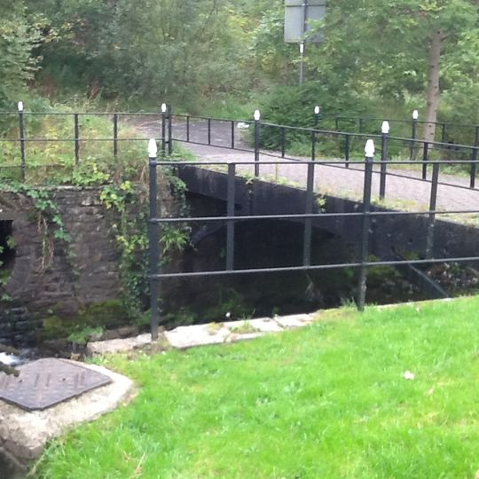 Iron bridge over River Llynfi