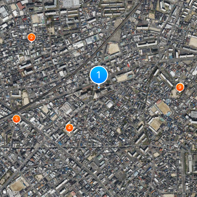 Osaka University of Economics Map