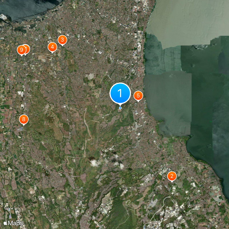 New Bilibid Prison Kaart