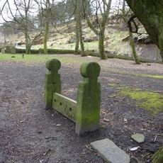 Stocks In Churchyard Of Church Of St Bartholomew C5 Metres From West Gate