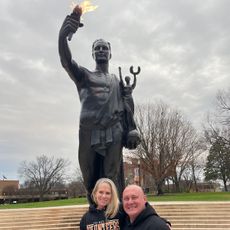 The Volunteer statue