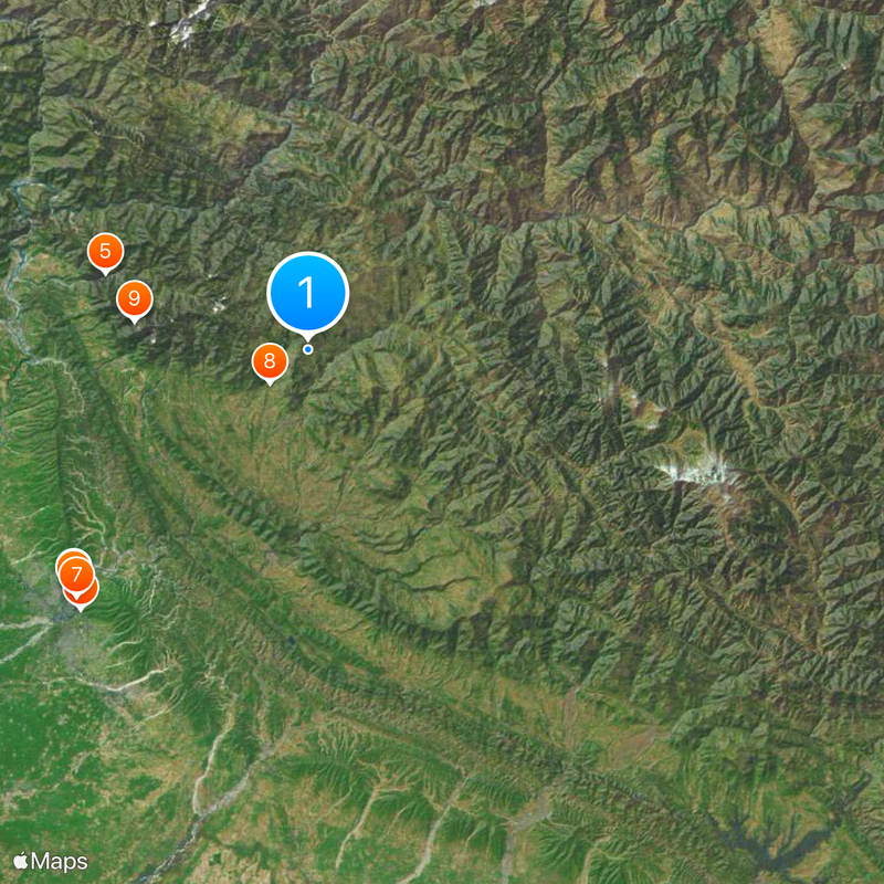 Distrito de Udhampur Mapa