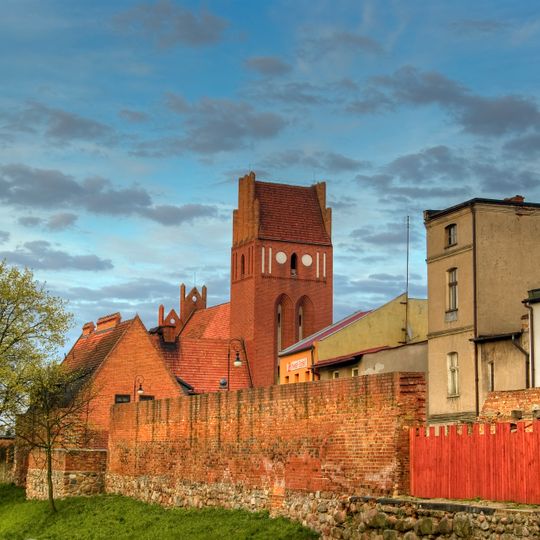 Defensive walls in Golub-Dobrzyń