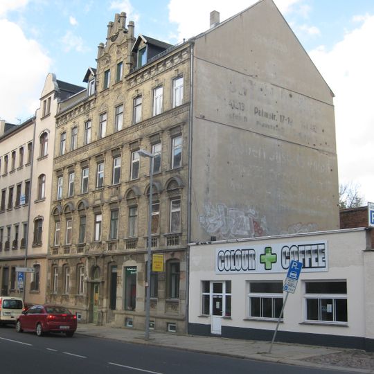 Mietshaus in halboffener Bebauung Palmstraße 15