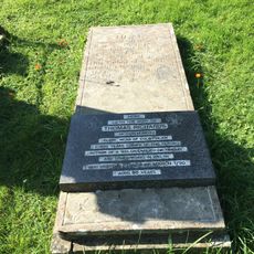 Tombstone of Thomas Richards in Coychurch churchyard